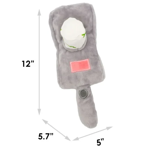Dog Toy Squeaker Plush - Rick and Morty Portal Gun