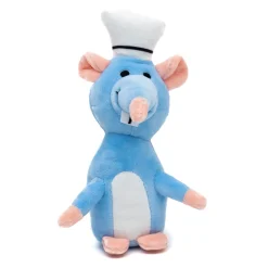 Dog Toy Squeaker Plush - Ratatouille Chef Remy Rat Full Body Pose