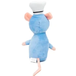 Dog Toy Squeaker Plush - Ratatouille Chef Remy Rat Full Body Pose