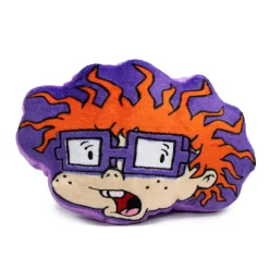 Dog Toy Squeaker Plush - Rugrats Chuckie Face