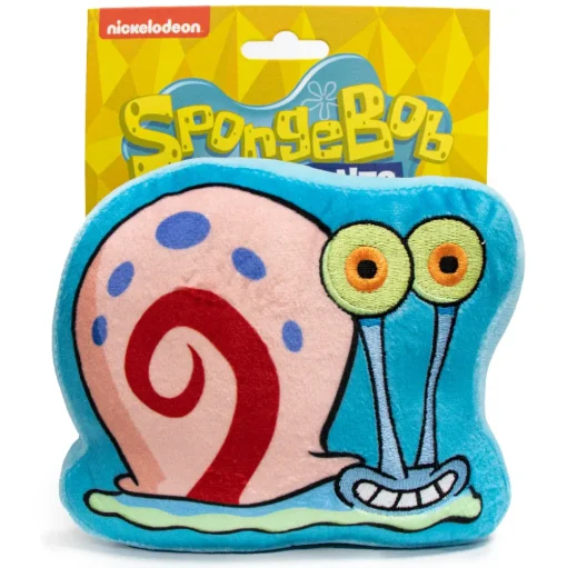 Dog Toy Squeaker Plush - SpongeBob SquarePants Gary the Snail Smiling