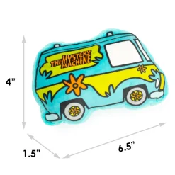 Dog Toy Squeaker Plush - Scooby Doo Flat Mystery Machine Van