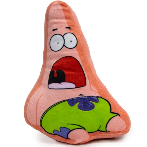 Dog Toy Squeaker Plush - SpongeBob SquarePants Surprised Patrick Starfish