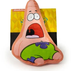 Dog Toy Squeaker Plush - SpongeBob SquarePants Surprised Patrick Starfish