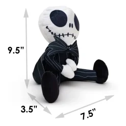 Dog Toy Squeaker Plush - The Nightmare Before Christmas Jack Sitting Pose