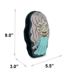 Dog Toy Squeaker Plush - The Exorcist Regan 2-D Standing Pose