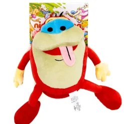 Dog Toy Squeaker Plush - The Ren and Stimpy Show Stimpy Full Body Pose