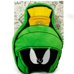 Dog Toy Squeaky Plush - Looney Tunes Marvin the Martian Face