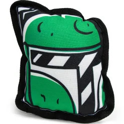 Dog Toy Squeaky Plush - Star Wars Boba Fett Head