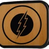 Flash Logo Reverse GW Black - Black Rock Star Buckle