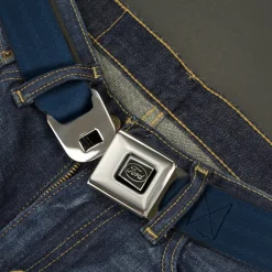 Ford Emblem Seatbelt Belt - Navy Panel Webbing