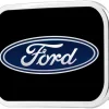 Ford Oval Framed FCG Black - Chrome Rock Star Buckle