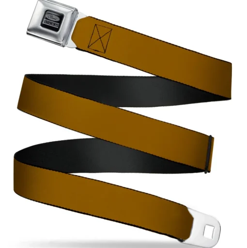 Ford Trucks Seatbelt Belt - Olive Webbing