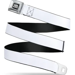 Ford Trucks Seatbelt Belt - White Webbing