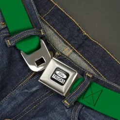 Ford Trucks Seatbelt Belt - Green Webbing