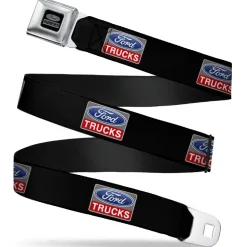Ford Trucks Seatbelt Belt - Ford Trucks Logo REPEAT Webbing