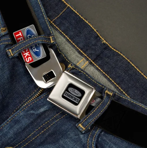 Ford Trucks Seatbelt Belt - Ford Trucks Logo REPEAT Webbing