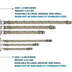 FRUITS BASKET Title Logo Full Color White/Purple Seatbelt Buckle Collar - Fruits Basket Chibi Shigure Soma and Dog Scattered Olive/Gray