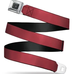 GM Seatbelt Belt - Burgundy Webbing
