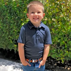 Gryffindor Crest Full Color Red Seatbelt Belt - Gryffindor Crest POTTER 07 Checker Gold/Red Webbing