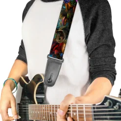 Guitar Strap - Alice in Wonderland Movie Encounters