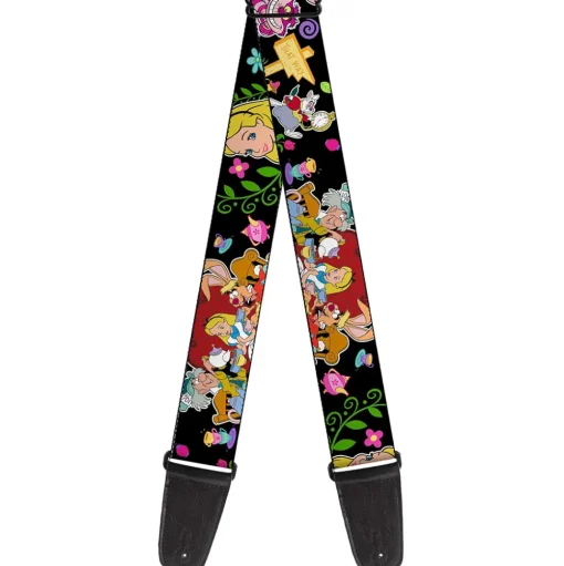 Guitar Strap - Alice's Encounters in Wonderland