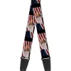 Guitar Strap - American Eagle Flags
