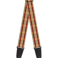Guitar Strap - Americana Plaid