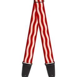 Guitar Strap - Bacon Stripe