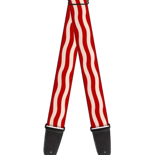 Guitar Strap - Bacon Stripe
