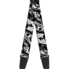 Guitar Strap - Batman Hush Pose Sketches Black/White
