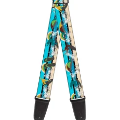 Guitar Strap - Beach Scene 1