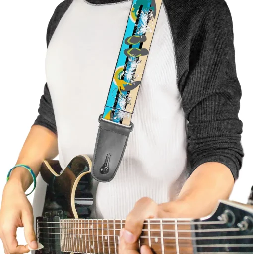 Guitar Strap - Beach Scene 1