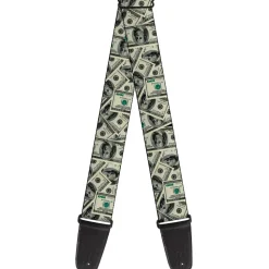 Guitar Strap - Benjamins2 Stacked