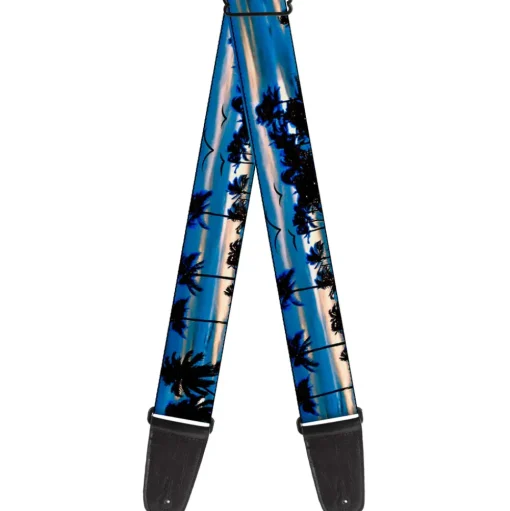 Guitar Strap - Blue Sunset