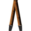 Guitar Strap - Bullets2 Orange/Black
