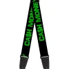Guitar Strap - CA$H MONEY Black Green