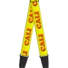 Guitar Strap - CALI Yellow Orange