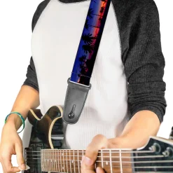 Guitar Strap - California Sunset