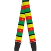 Guitar Strap - Cameroon Flags
