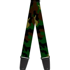 Guitar Strap - Camo Olive