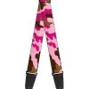 Guitar Strap - Camo Pink