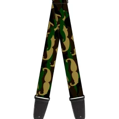 Guitar Strap - Camo'stache
