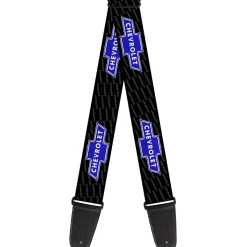Guitar Strap - Chevy Bowtie REPEAT w Text