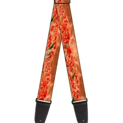 Guitar Strap - Chicago Style Pizza Vivid