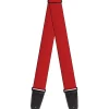 Guitar Strap - Christmas Red