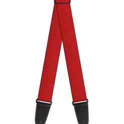 Guitar Strap - Christmas Red