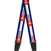 Guitar Strap - Colfax Colorado Flag