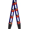 Guitar Strap - Colorado Biker Distressed