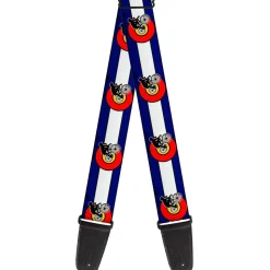 Guitar Strap - Colorado Biker Distressed